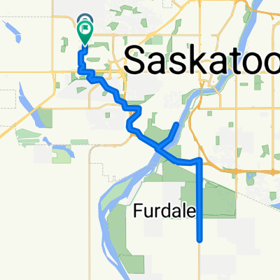 Meighen Cres, Saskatoon to Meighen Cres, Saskatoon