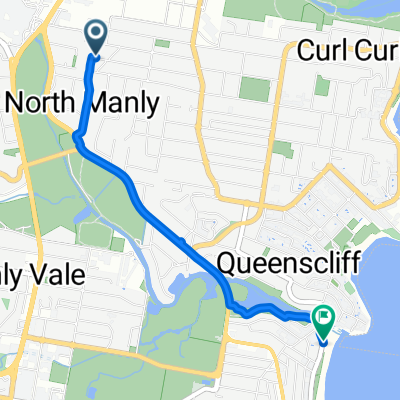 William St, Brookvale to N Steyne, Manly