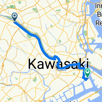 Seta, Kawasaki to Chidoricho, Kawasaki