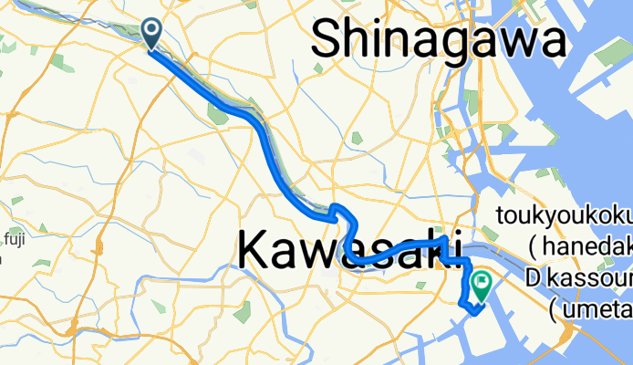 Seta, Kawasaki to Chidoricho, Kawasaki