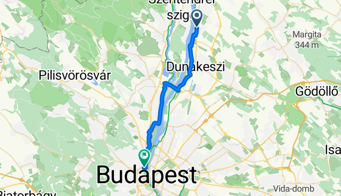 Göd - Budapest