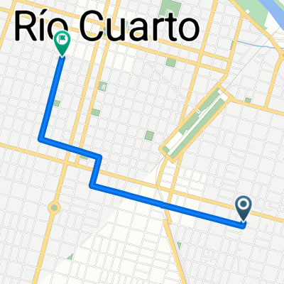 De Avenida Presidente Perón Este a Mitre