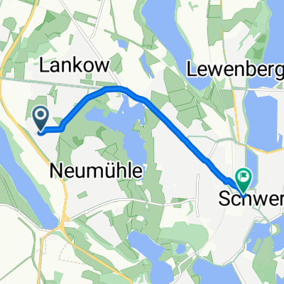 Barther Straße, Schwerin nach Schloßstraße, Schwerin