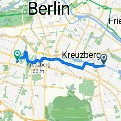 Ohlauer Straße, Berlin nach Bülowstraße, Berlin
