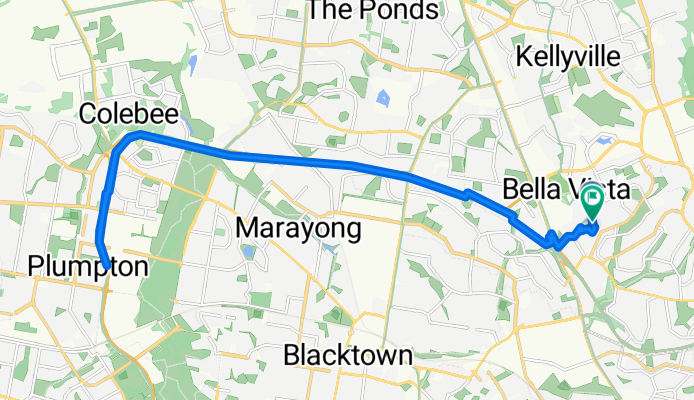 Weynton Mews to Sacoya Avenue