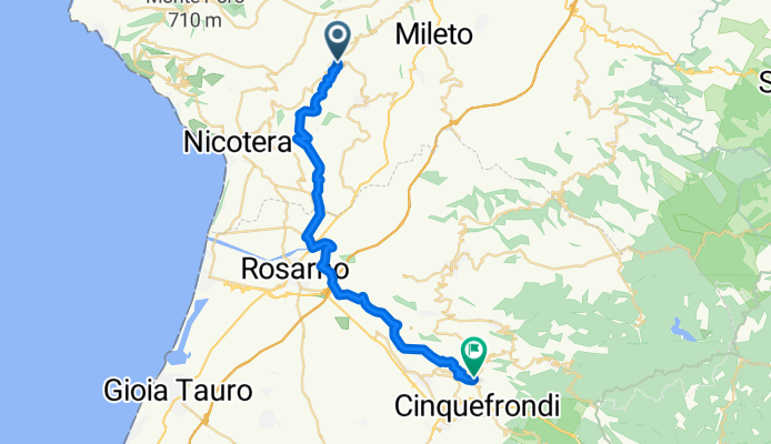 Traversa I di Via della Repubblica, Rombiolo nach Via Michele Valenzisi, Anoia