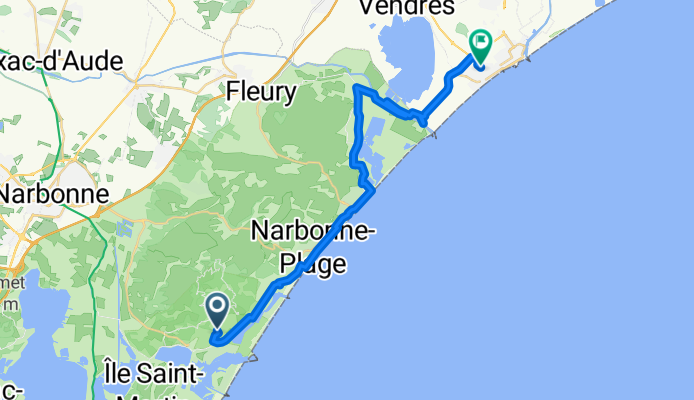 Gruissan a Avenue des Pattes Rouges, Sérignan