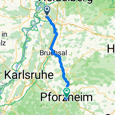 tag 4: Rathausstraße, Hockenheim nach Deimlingstraße, Pforzheim