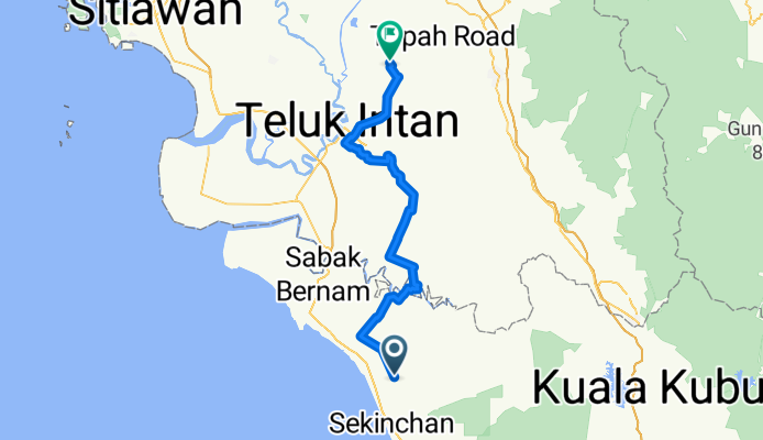 Sungai Besar - Tapah Road