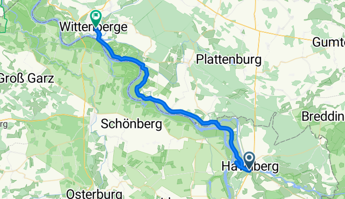Lange Straße, Havelberg nach Rathausstraße, Wittenberge
