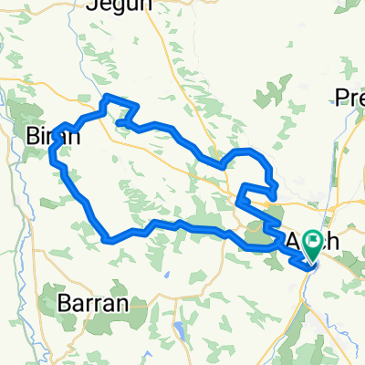 Avenue des Pyrénées naar Avenue des Pyrénées