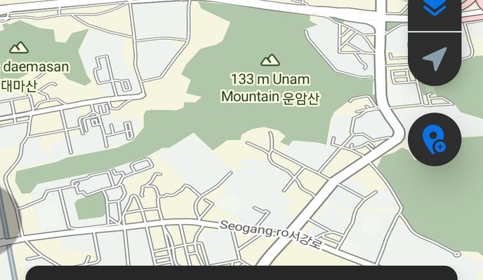 Photo 2 of the Bikemap route "신창동 1108-2 ~ 대한민국"