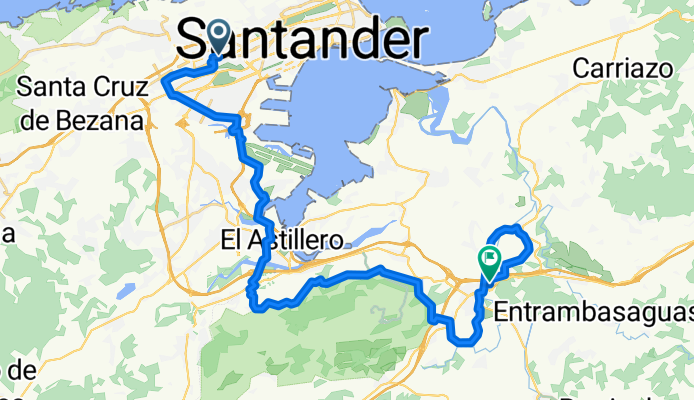 De Avenida Herrera Oria a Barrio la Rañada