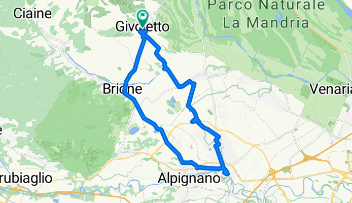 Da Via Monte Lera a Via Monte Lera 5BIS