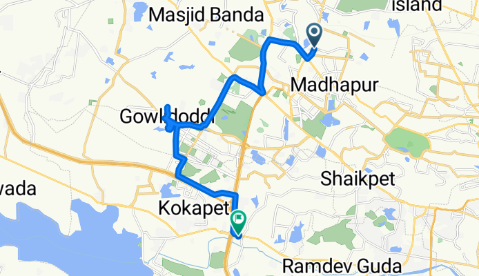 Madhapur to Shankarpalli - Hyderabad Road