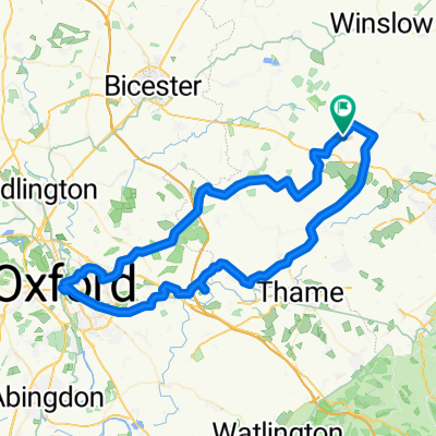 Quainton to Oxford loop 2nd Aug 2020 79.4k