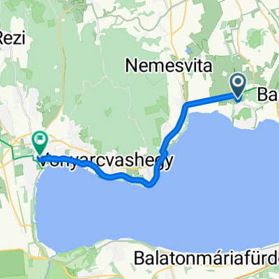 From Szigliget to Keszthely