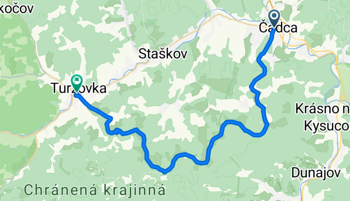 Čadca- Chot.kopec- Petránky- Solisko- Turzovka