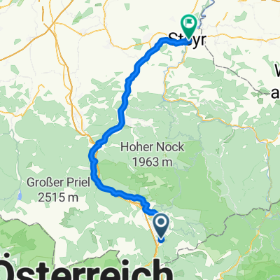 Von Spital am Pyhrn bis Steyr