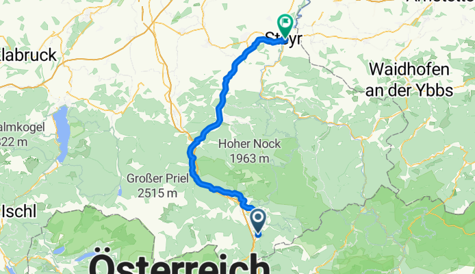 Von Spital am Pyhrn bis Steyr