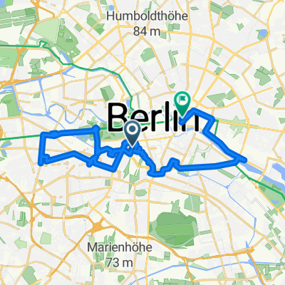 Gabriele-Tergit-Promenade nach U Rotes Rathaus