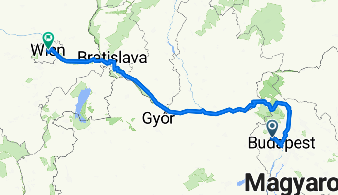 Hársalja utca, Budapest à Kleine Pfarrgasse, Vienne