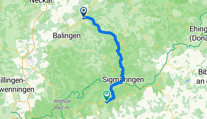 Tag 6: Marktplatz, Hechingen nach Schloßstraße, Meßkirch