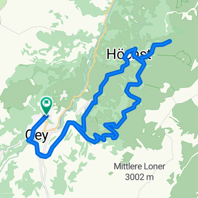 Hörnliweg, Adelboden nach Hörnliweg, Adelboden