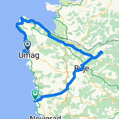 Route from Šetalište Vladimira Gortana