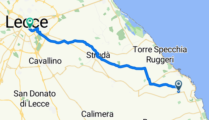 SP297 KM nach Via G. Marconi