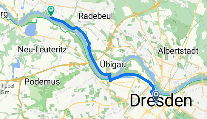 06.10.25 Tuchmachergasse, Dresden nach Radebeul, Radebeul