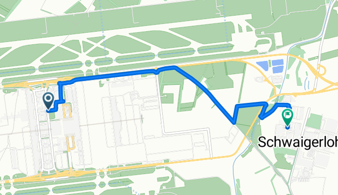 Route to NH München Airport