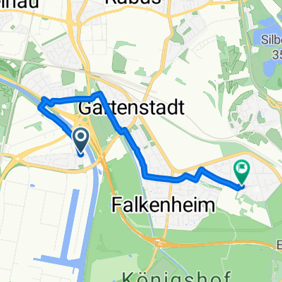 Regenstraße, Nürnberg nach Leerstetter Straße, Nürnberg