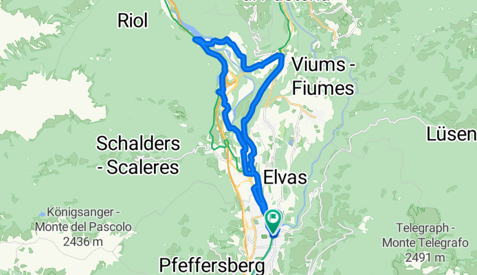 Route von Köstlanerstraße