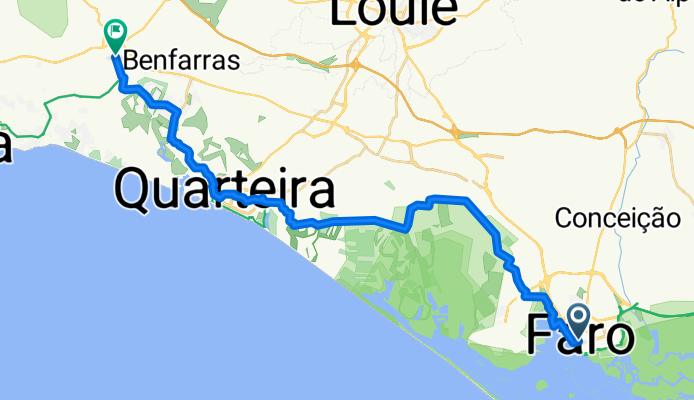 Praça Dom Francisco Gomes nach Boliqueime