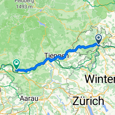 Tag 11 : Steigstrasse, Schaffhausen nach Weihermatten, Bad Säckingen