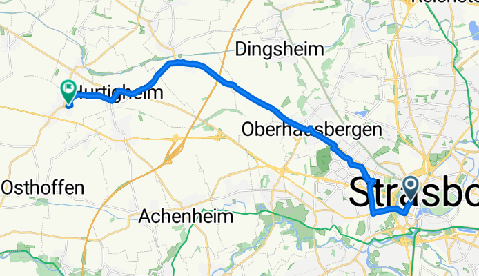 ALSACE - Stras to Furd