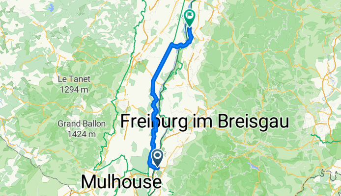 Tag 13 : Kreuzstraße, Neuenburg am Rhein nach ottenheim