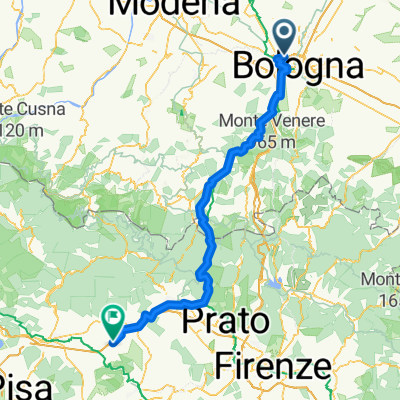 From Bologna to Chiesina Uzzanese