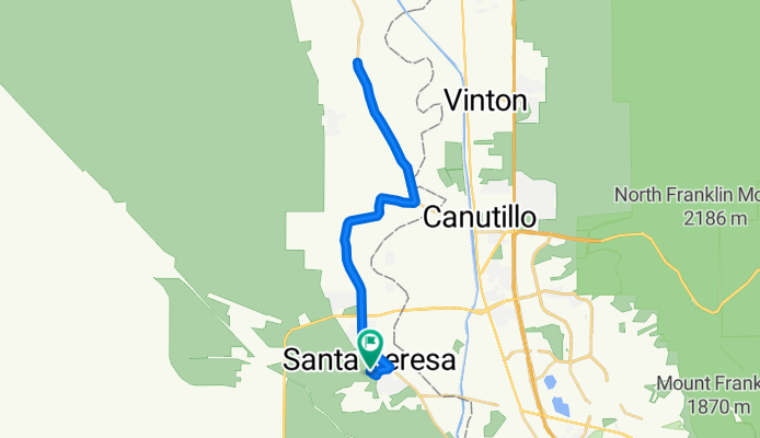 Esther Trl, Sunland Park to Esther Trl, Sunland Park