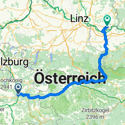 Von Bischofshofen bis Klam