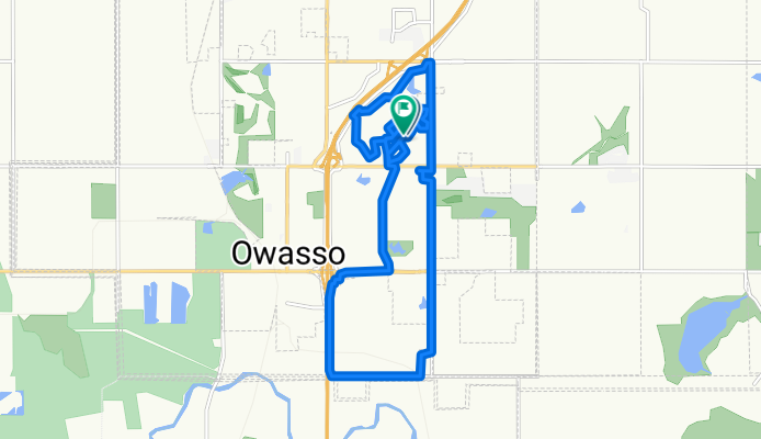 E 87th Ct N, Owasso to E 87th Ct N, Owasso