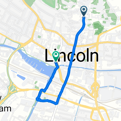 Castle Hill to Brayford Wharf North