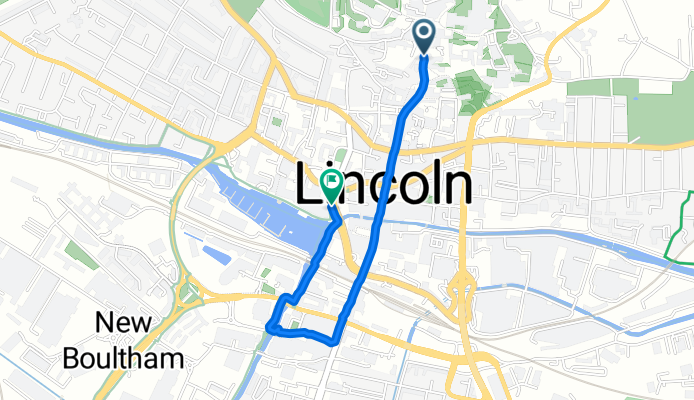 Castle Hill to Brayford Wharf North