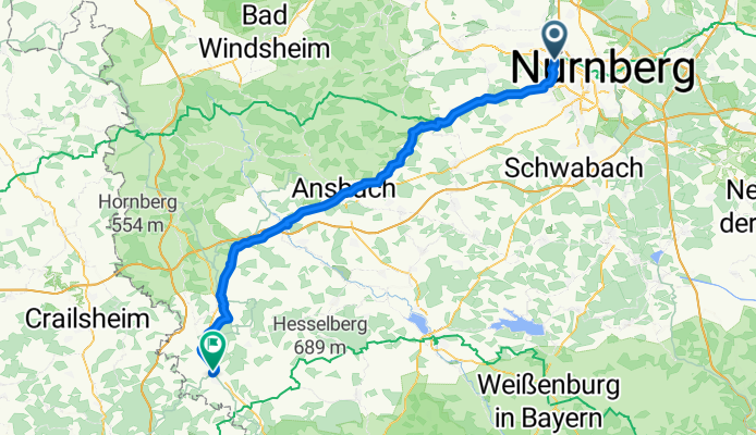 Fürth - Dinkelsbühl