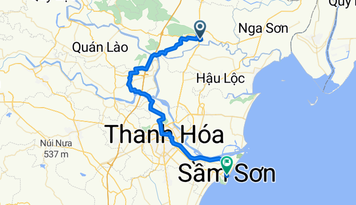From Hà Trung to Sầm Sơn