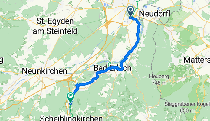 Wiener Neustadt - Seebenstein