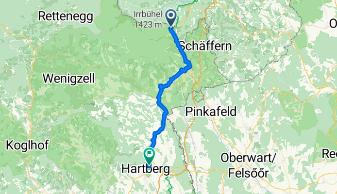 Mönichkirchen - Hartberg