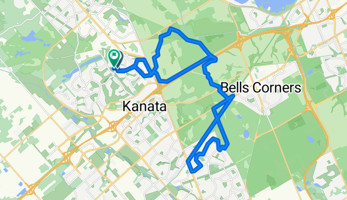 Borduas Crt, Ottawa to Borduas Crt, Ottawa