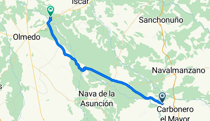 Carbonero el Mayor - Pedrajas de San Esteban